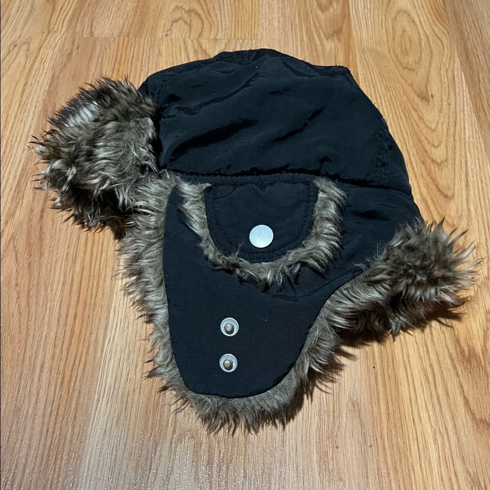 H&M Boys winter ❄️ trapper hat fur & fleece